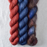 Berlin, Corset, Denim - Miss Babs Pillowy Cowl Set