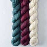 Beryl, Plum, White Peppercorn - Miss Babs Yowza Mini Trio