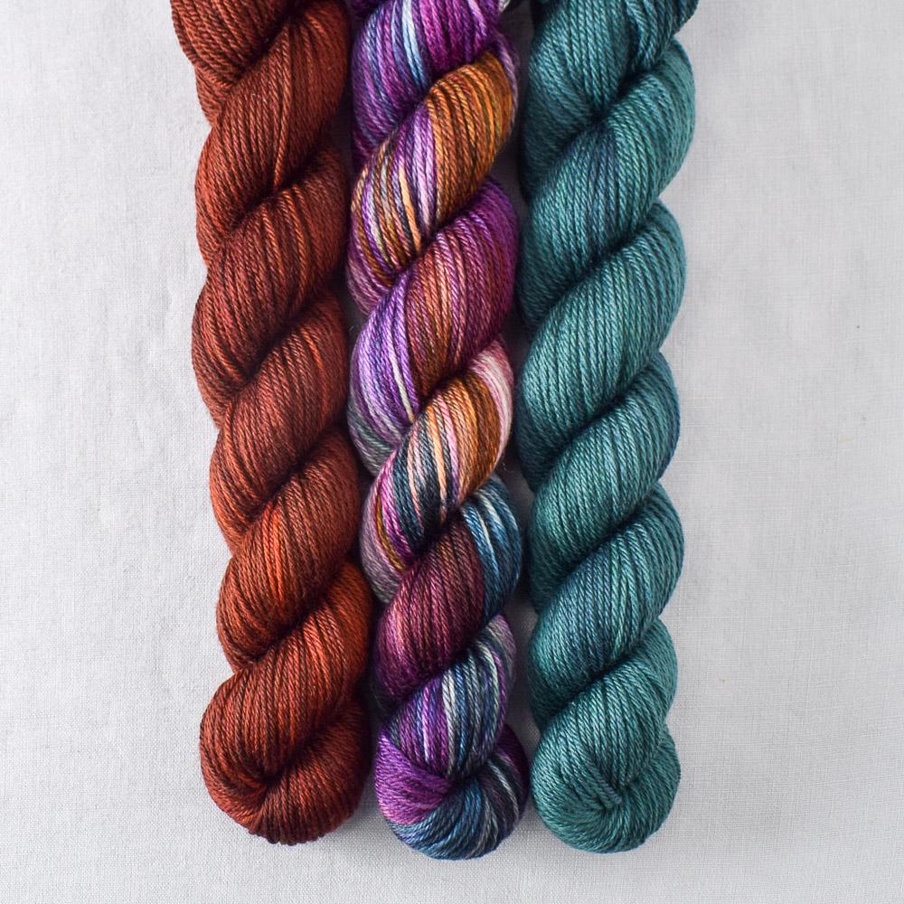 Bewitching, Blackwatch, Russet - Miss Babs Yowza Mini Trio