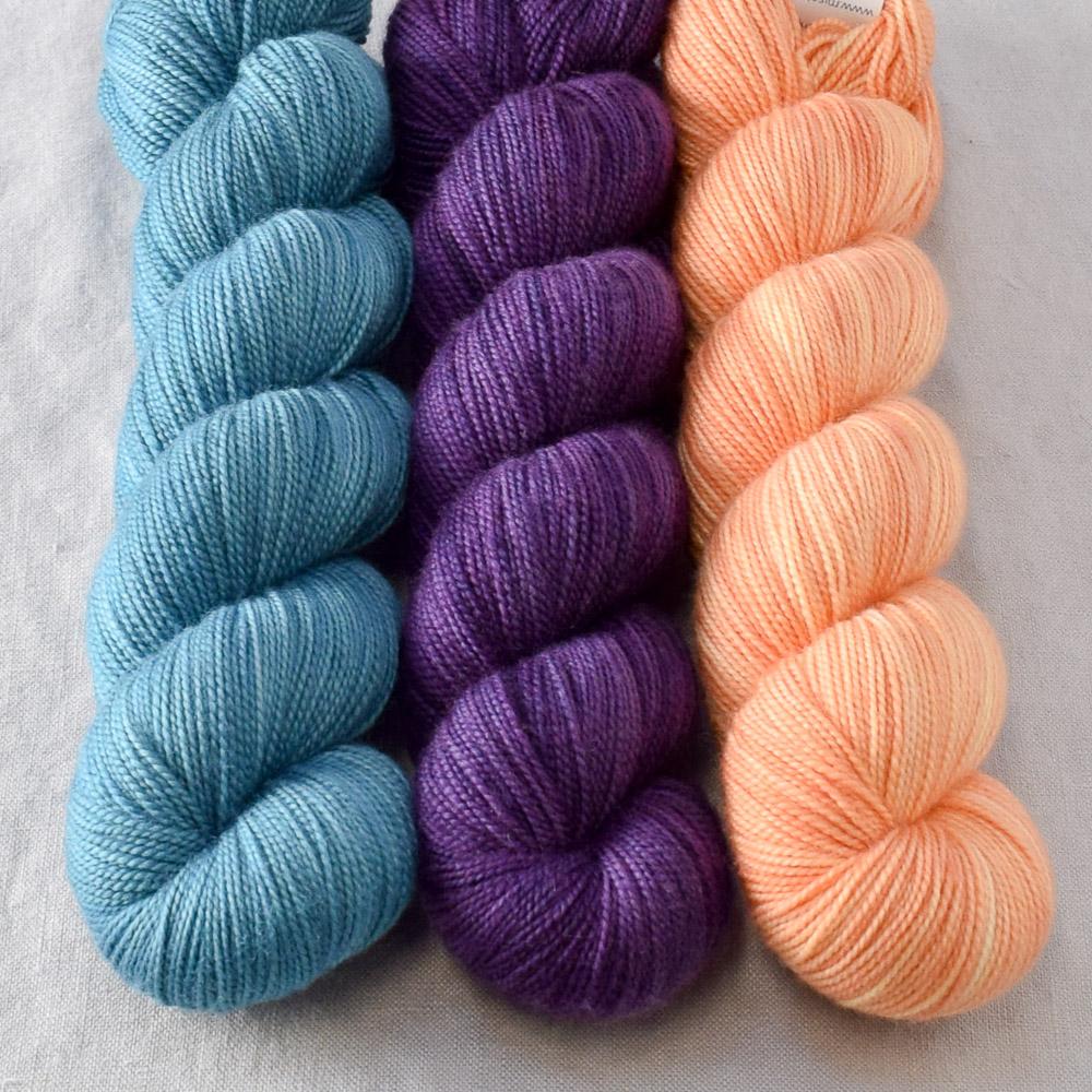 Big Beach Towel, Coos Bay, Lilacs - Miss Babs Yummy 2-Ply Trio