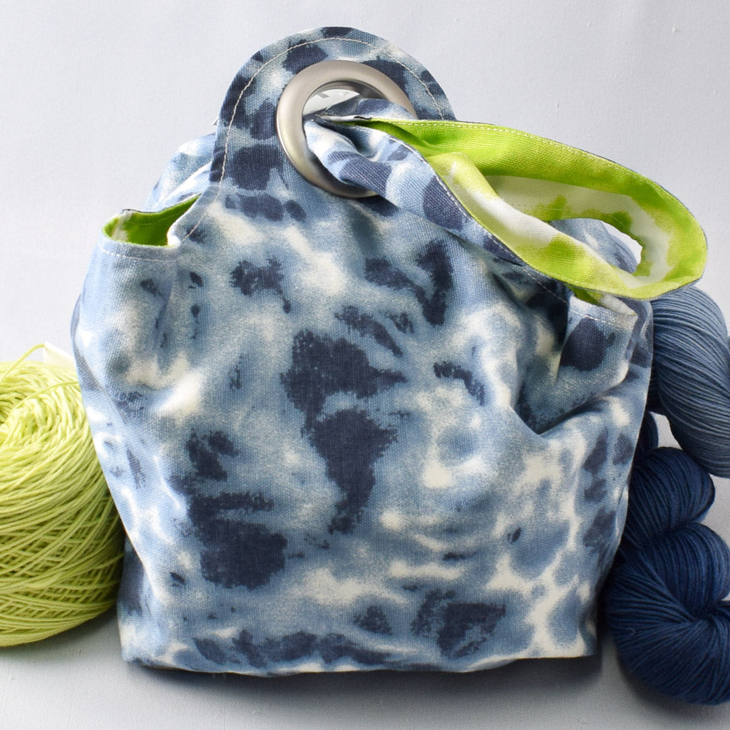 Binkwaffle Dumpling Bags - Acid Wash - Medium - Miss Babs Notions