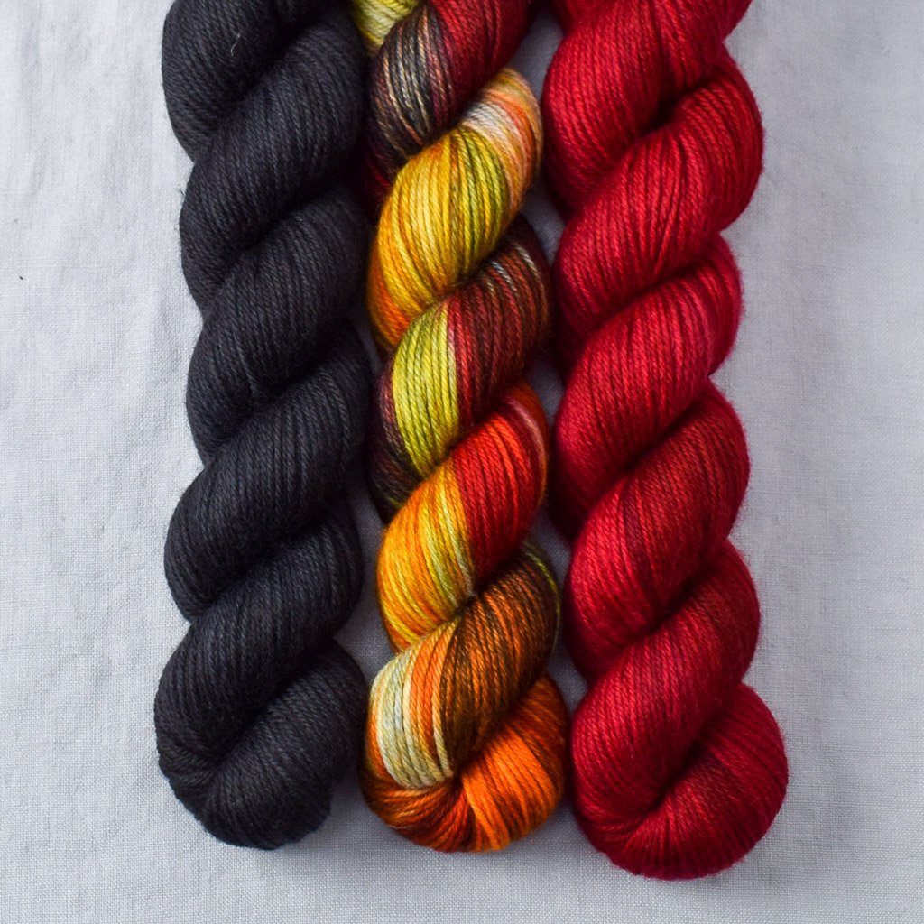 Blackbird, Dark Andromeda, Joan of Arc - Miss Babs Yowza Mini Trio
