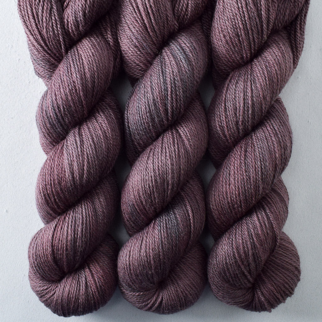 Black Salt - Miss Babs Killington wool and silk blend yarn