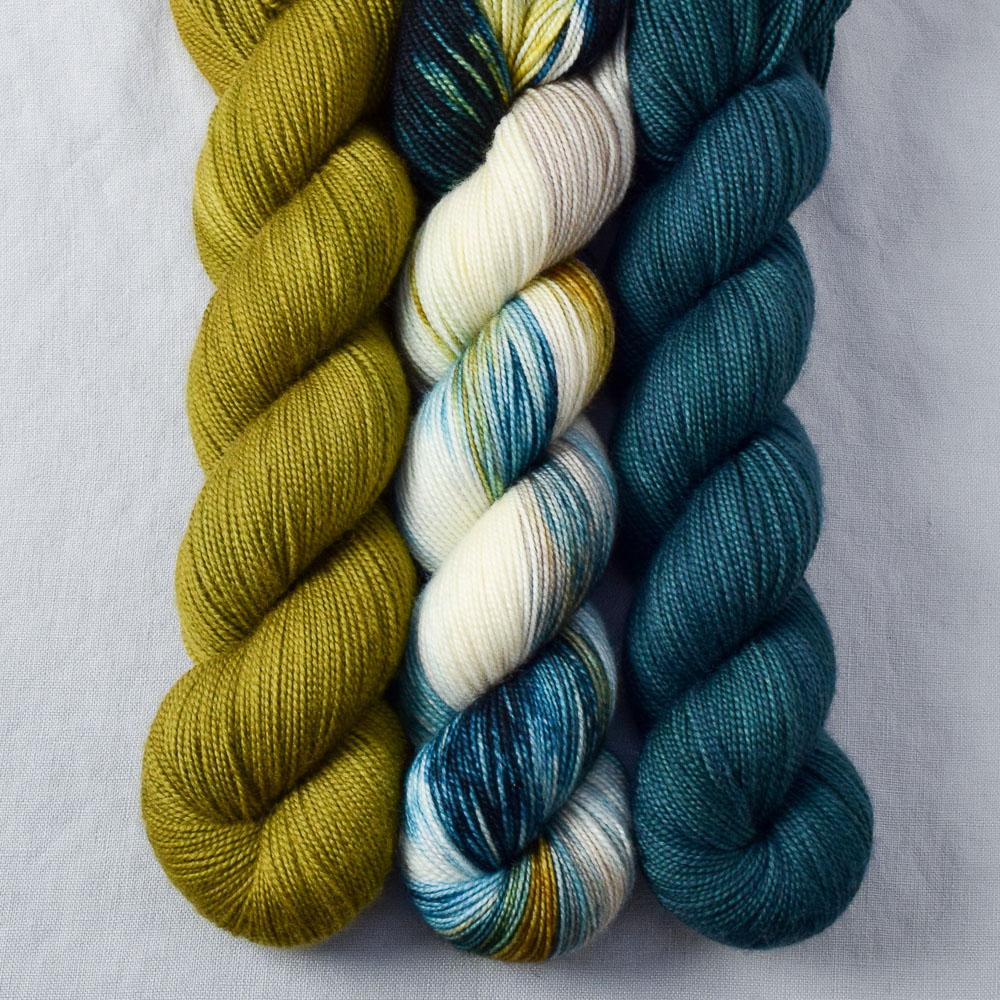 Blackwatch, Moss, Surprise - Miss Babs Yummy 2-Ply Trio