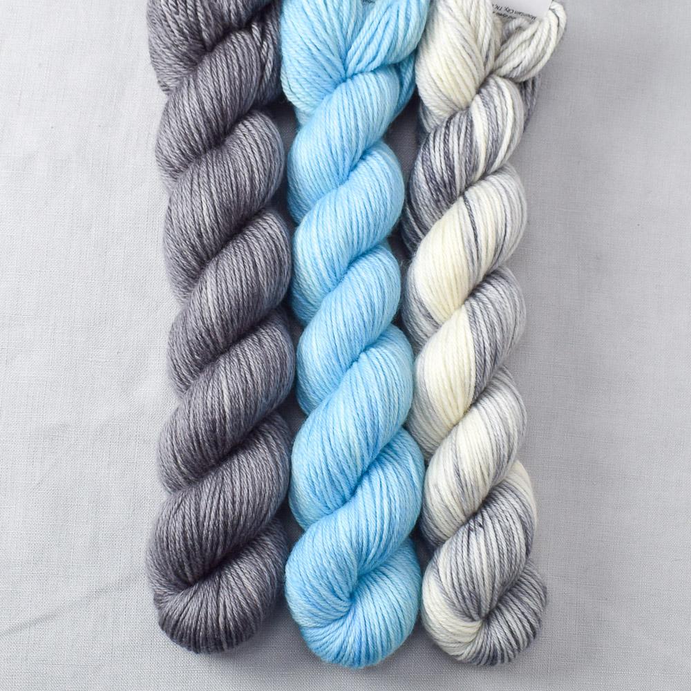 Blarney Stone, Chirp, Oxidized Silver - Miss Babs Yowza Mini Trios