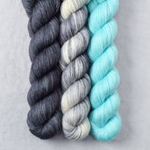 Blarney Stone, Light Turquoise, Pewter - Miss Babs Yowza Mini Trio
