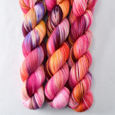 Bloomin Pansies - Miss Babs Caroline merino-cashmere-nylon yarn