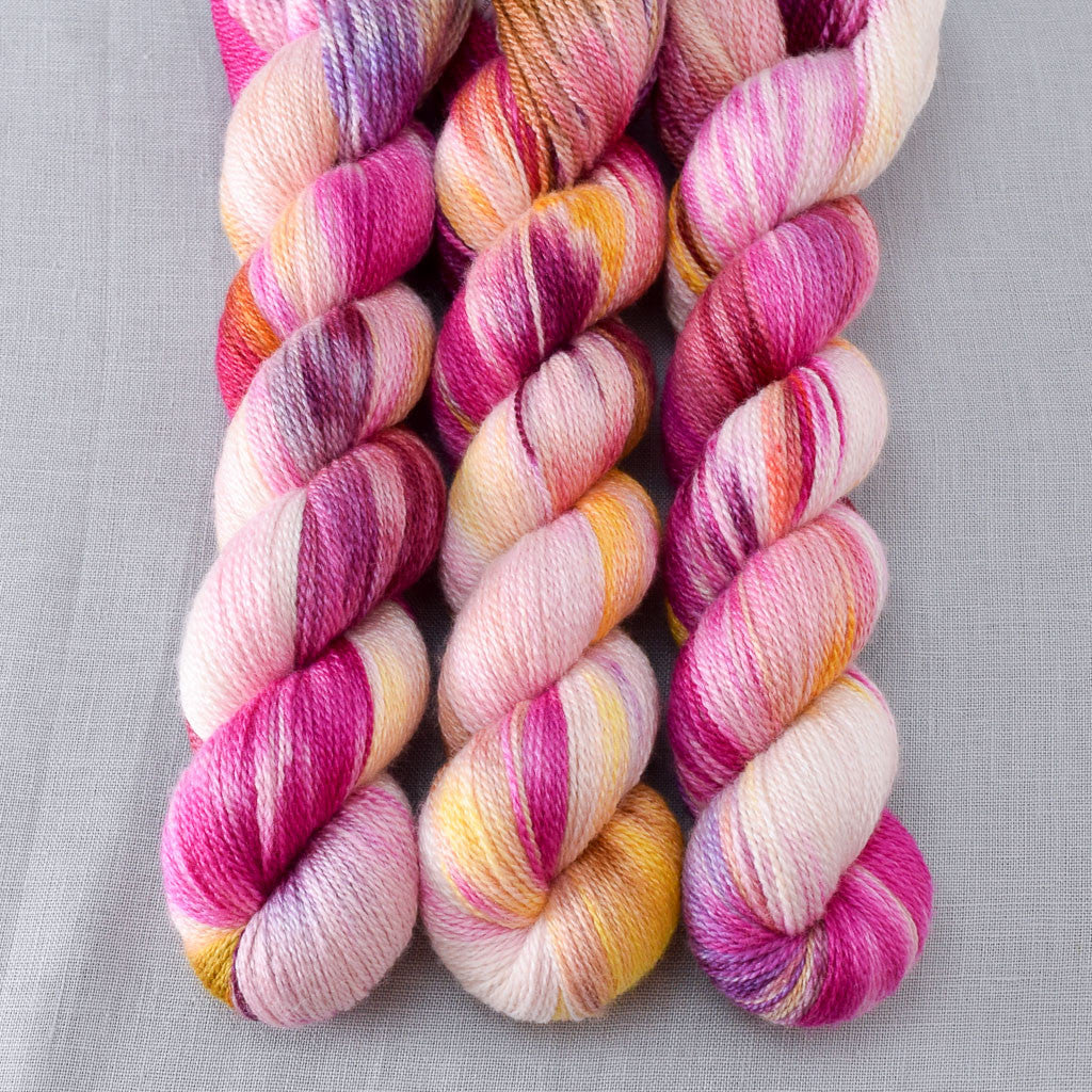 Bloomin Pansies - Miss Babs Yet yarn