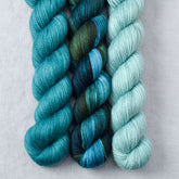 Blue Dasher, Deer Moss, Rainforest - Miss Babs Yowza Mini Trio