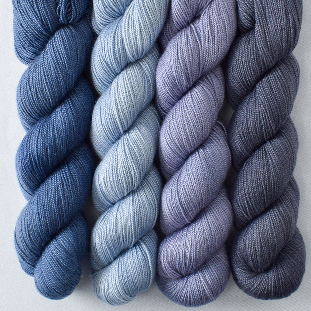 Blue Mussel, Cascara, Denim, Stonewashed - Miss Babs Avon Quartet