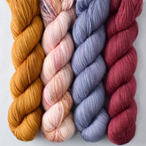 Blue Mussel, Catherine, Old Gold, Tropical Sunset - Miss Babs Avon Quartet