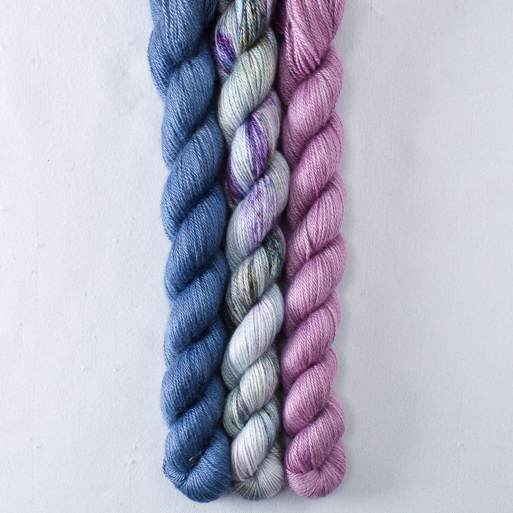 Blue Savannah, Fig, Denim - Miss Babs Sojourn Cowl Set