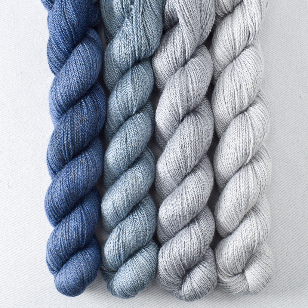 Blue Slate, Denim, Quicksilver, Slate - Miss Babs Yet Quartet