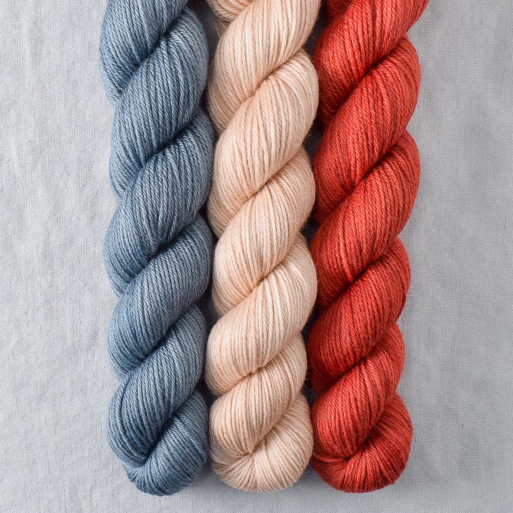 Blue Slate, Londontowne, Muslin - Miss Babs Yowza Mini Trio