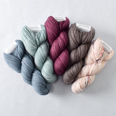 Blue Slate, Oak Moss, Amaranth, Field Mouse, Tea Time Frenzy - Miss Babs Gnome-Made Gifts Set