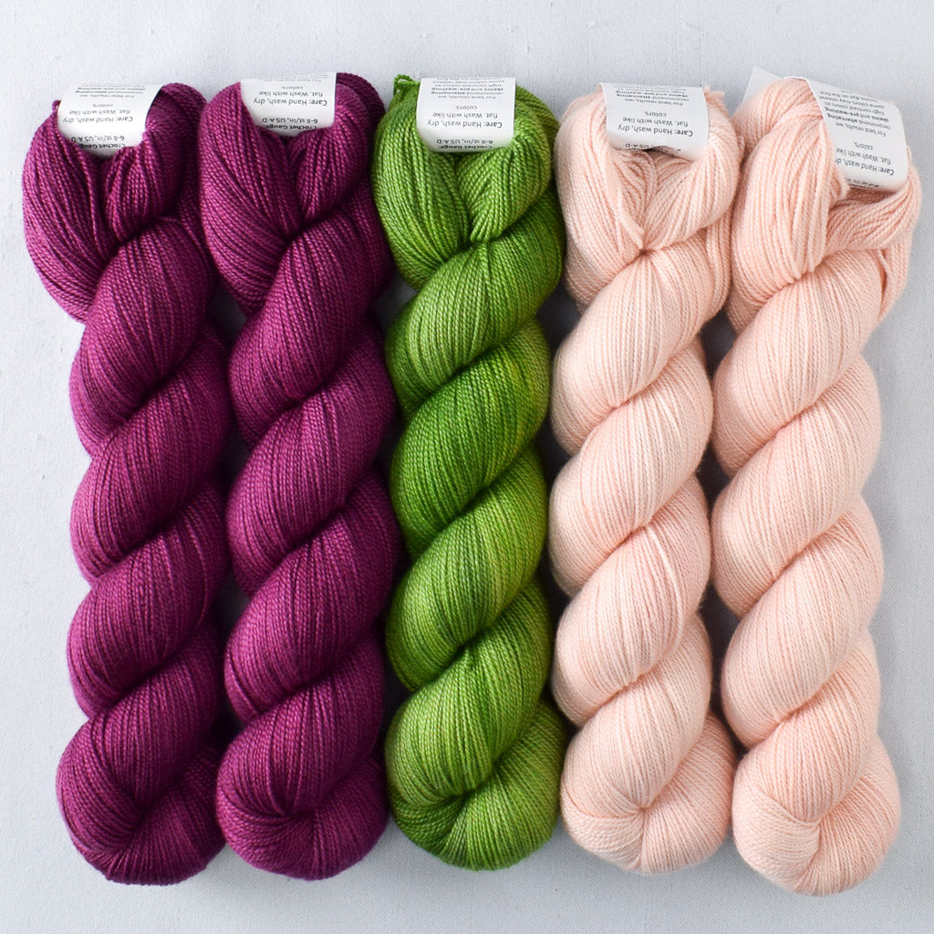 Bougainvillea, Dragon's Flight, Sea Dragon - Miss Babs Avon Twists & Turns Set