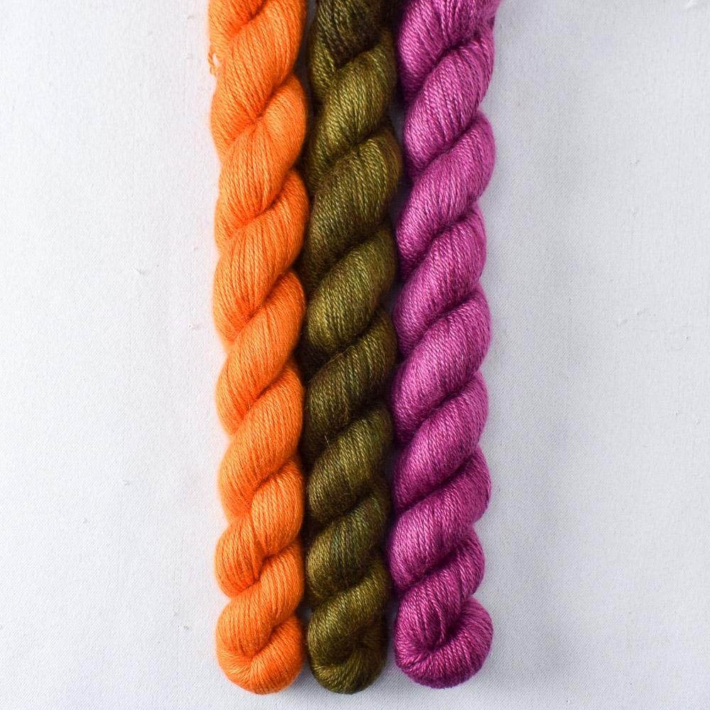 Bougainvillea, French Marigold, Lobster Legs - Miss Babs Sojourn Cowl Set