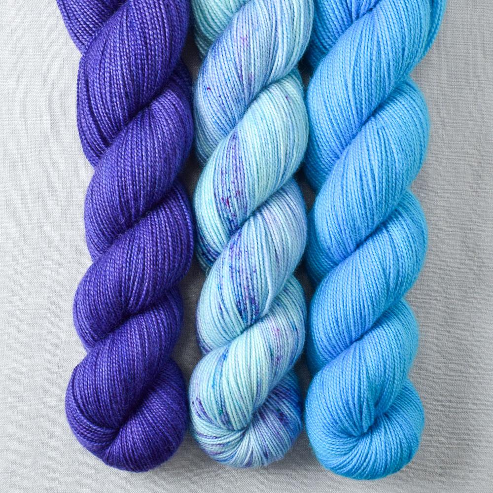 Brilliant, Clematis, World in a Book - Miss Babs Yummy 2-Ply Trio