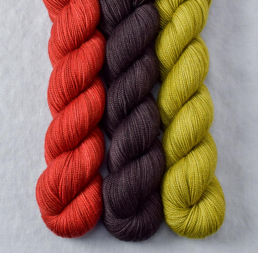 Cacao, Kaffir Lime, Londontowne - Miss Babs Yummy 2-Ply Trio