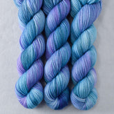 Calming Aura - Miss Babs Yummy 2-Ply superwash Merino wool yarn