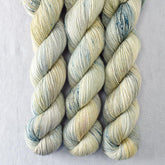 Cape Shoveler - Miss Babs Estrellita fingering weight superwash merino and Lurex yarn