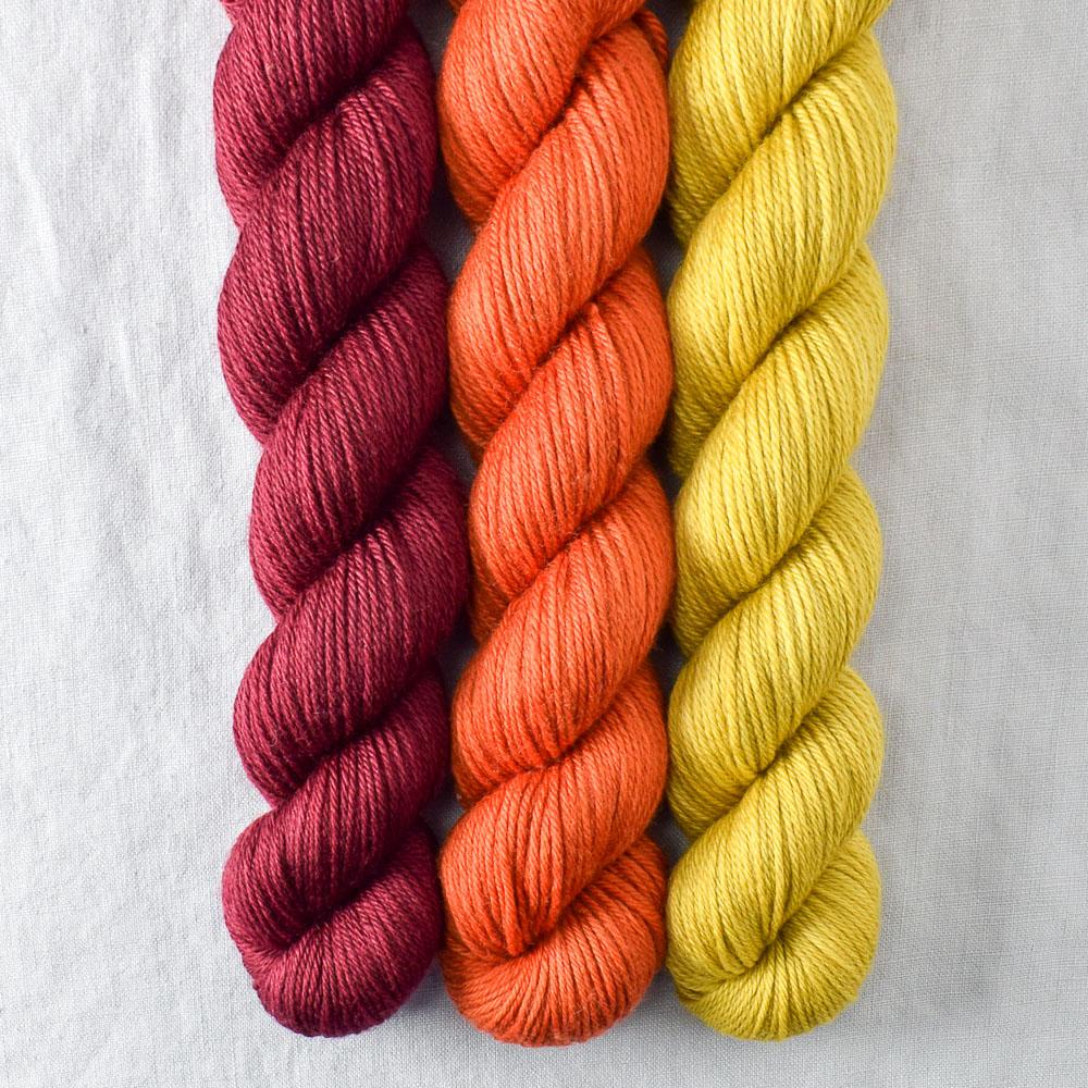 Carnelian, Catherine, Cumin - Miss Babs Yowza Mini Trio