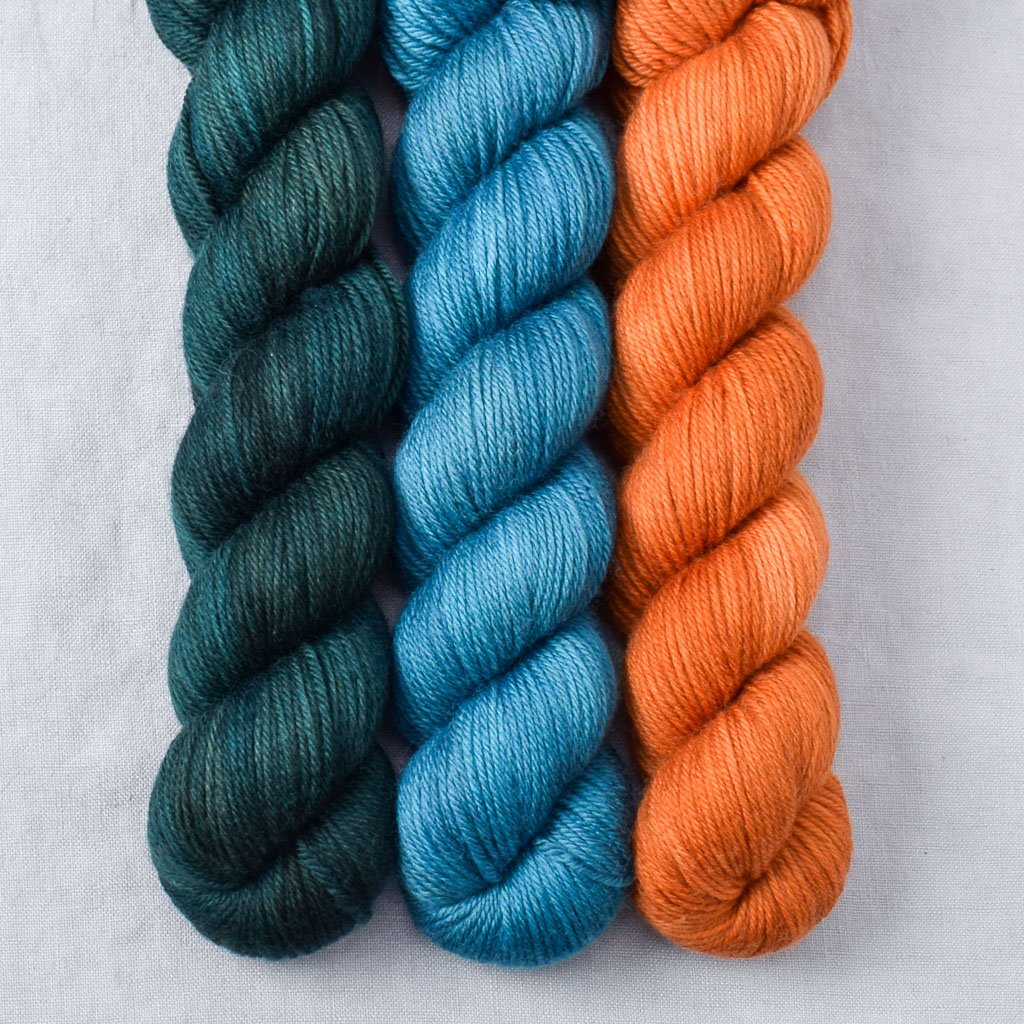 Carnelian, Coos Bay, Topaz - Miss Babs Yowza Mini Trio