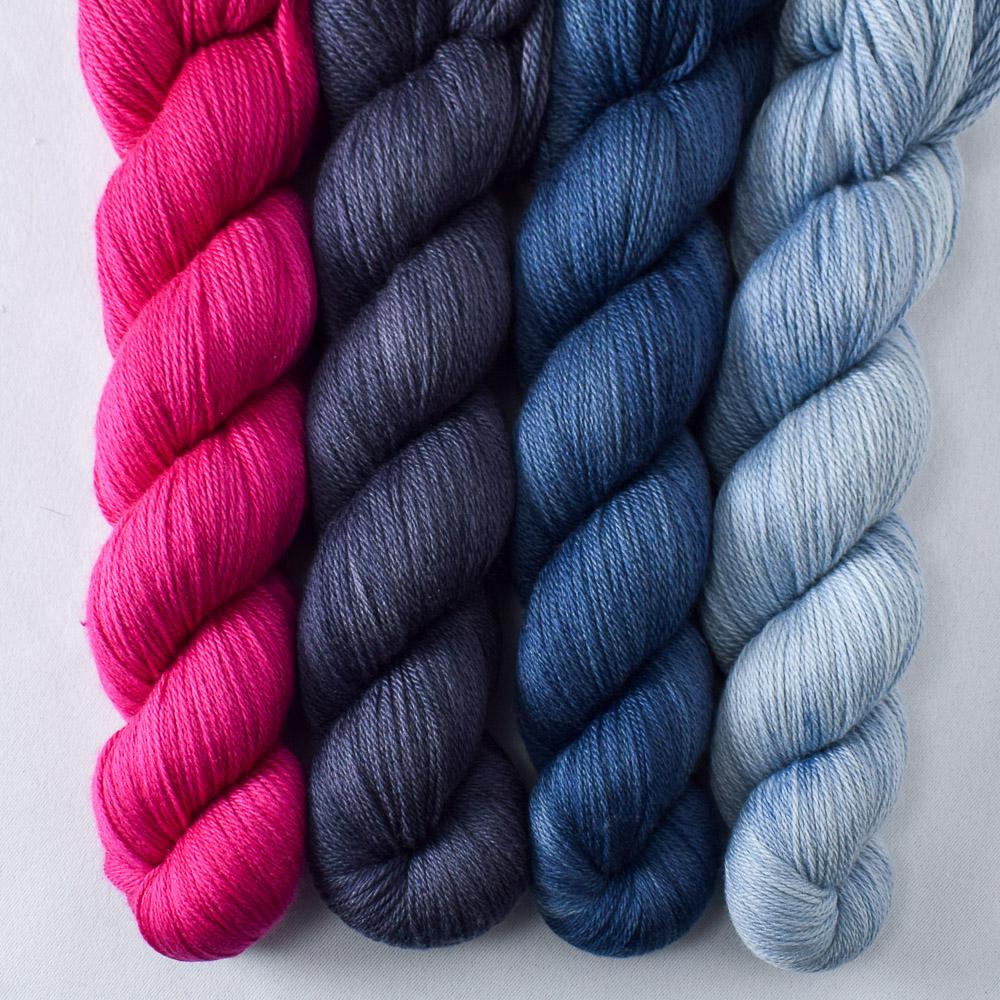 Cascara, Denim, Floyd, Stonewashed - Miss Babs Caroline Quartet