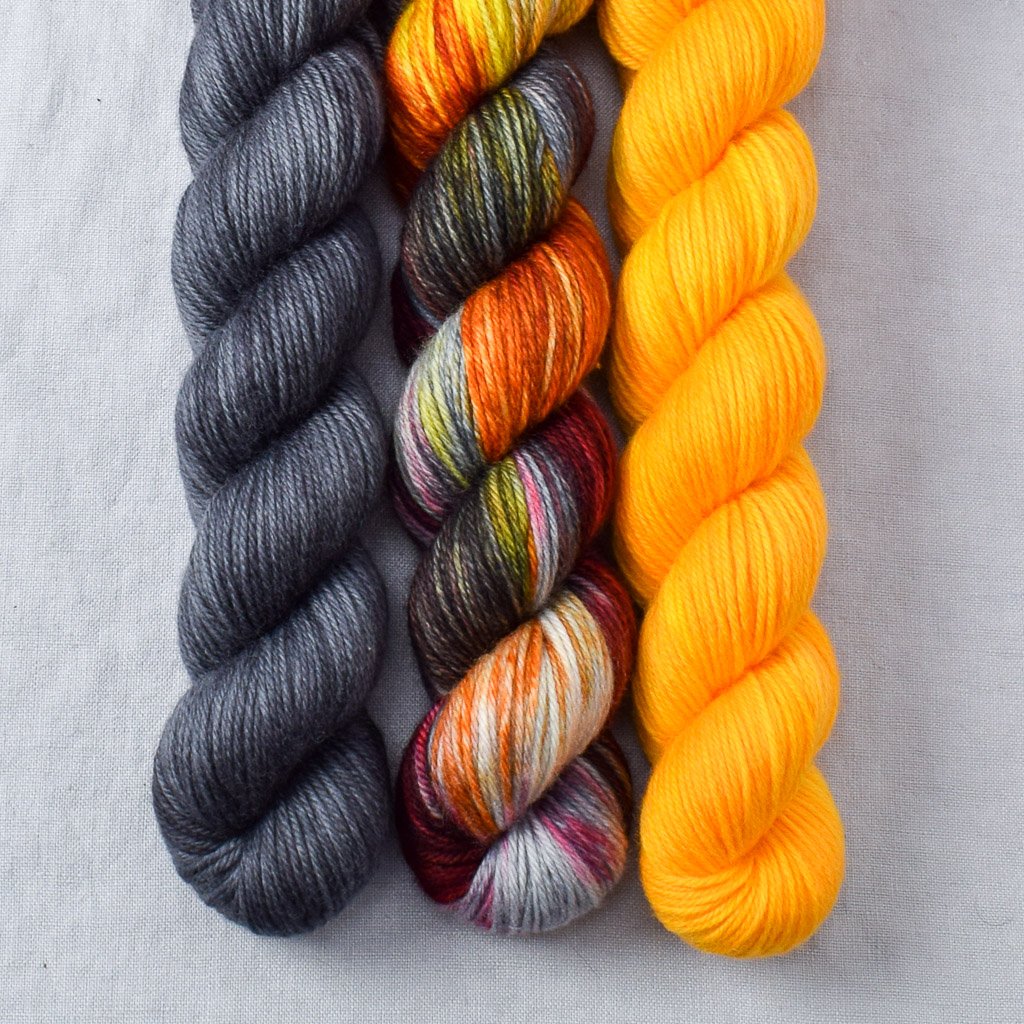 Catbird, Joan of Arc, Squash Blossom - Miss Babs Yowza Mini Trio