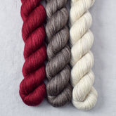 Catherine, Fieldmouse, White Peppercorn - Miss Babs Yowza Mini Trio