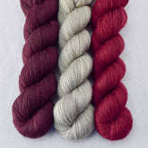 Catherine, Mahogany, Sycamore - Miss Babs Yummy 2-Ply Trio