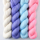 Cat's Meow, Chirp, Light Clematis, Plover - Miss Babs Caroline Quartet