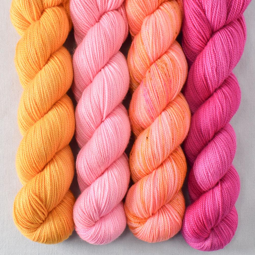 Cat's Meow, Dancing Spirit, Hot to Trot, Month of Sundays - Miss Babs Yummy 2-Ply Quartet