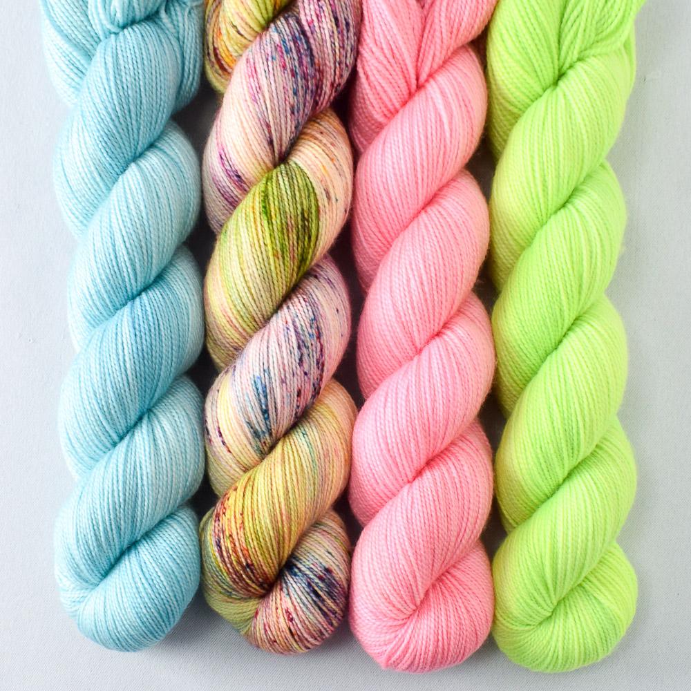 Cat's Meow, Exuberance, Hijinx, Slipstream - Miss Babs Yummy 2-Ply Quartet