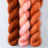 Cedar, Dark Cygnus, Devoted Idea - Miss Babs Yummy 2-Ply Trio