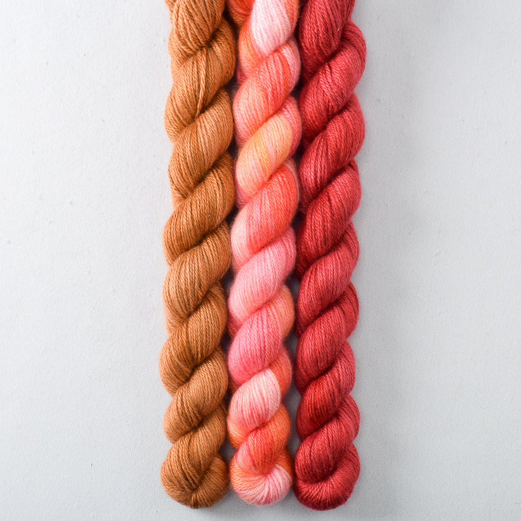 Chasing Dawn, Roasted Pumpkin, Vlads - Miss Babs Sojourn Cowl Set