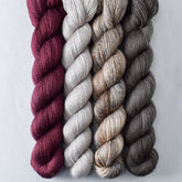 Cordovan, Fleur de Sel, Rock Sparrow, Walnut - Miss Babs Yet Quartet