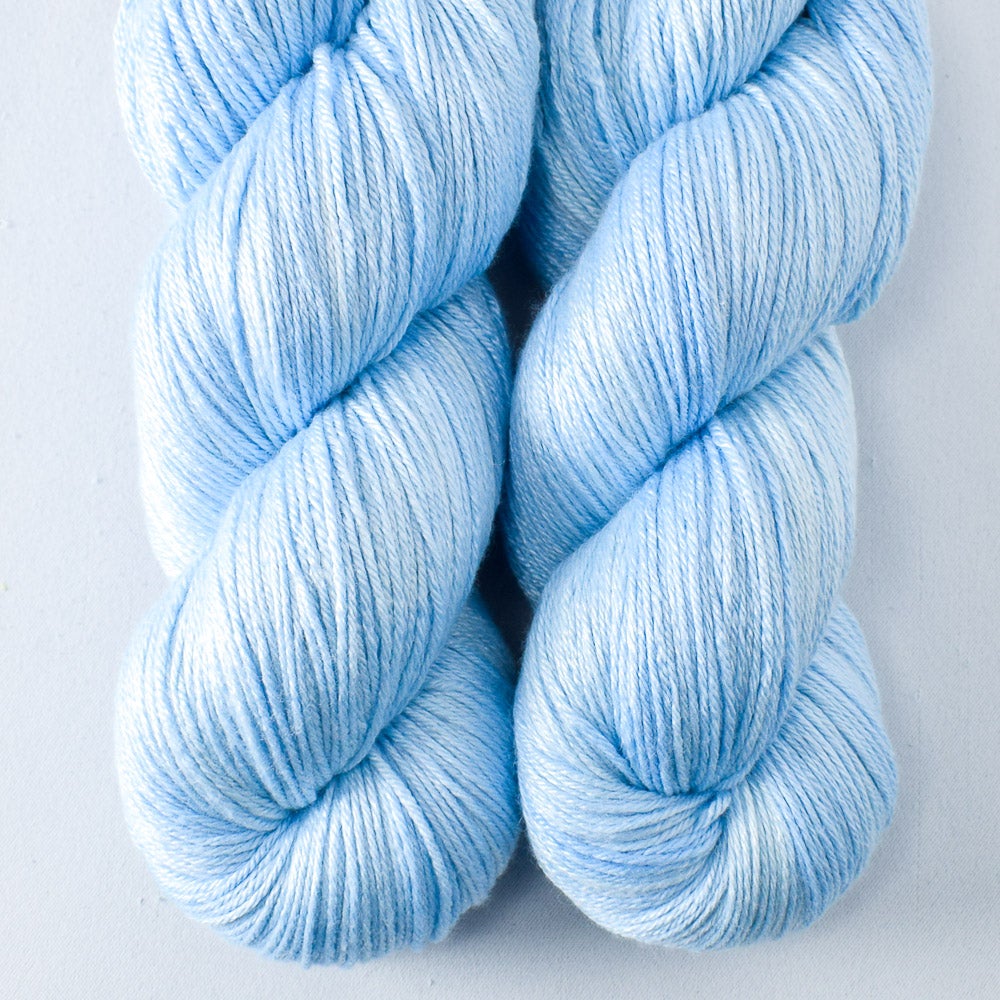 Cornflower - Miss Babs Big Silk wool and silk blend yarn