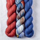 Corset, Mystery Girl, Navy - Miss Babs Yummy 2-Ply Trio