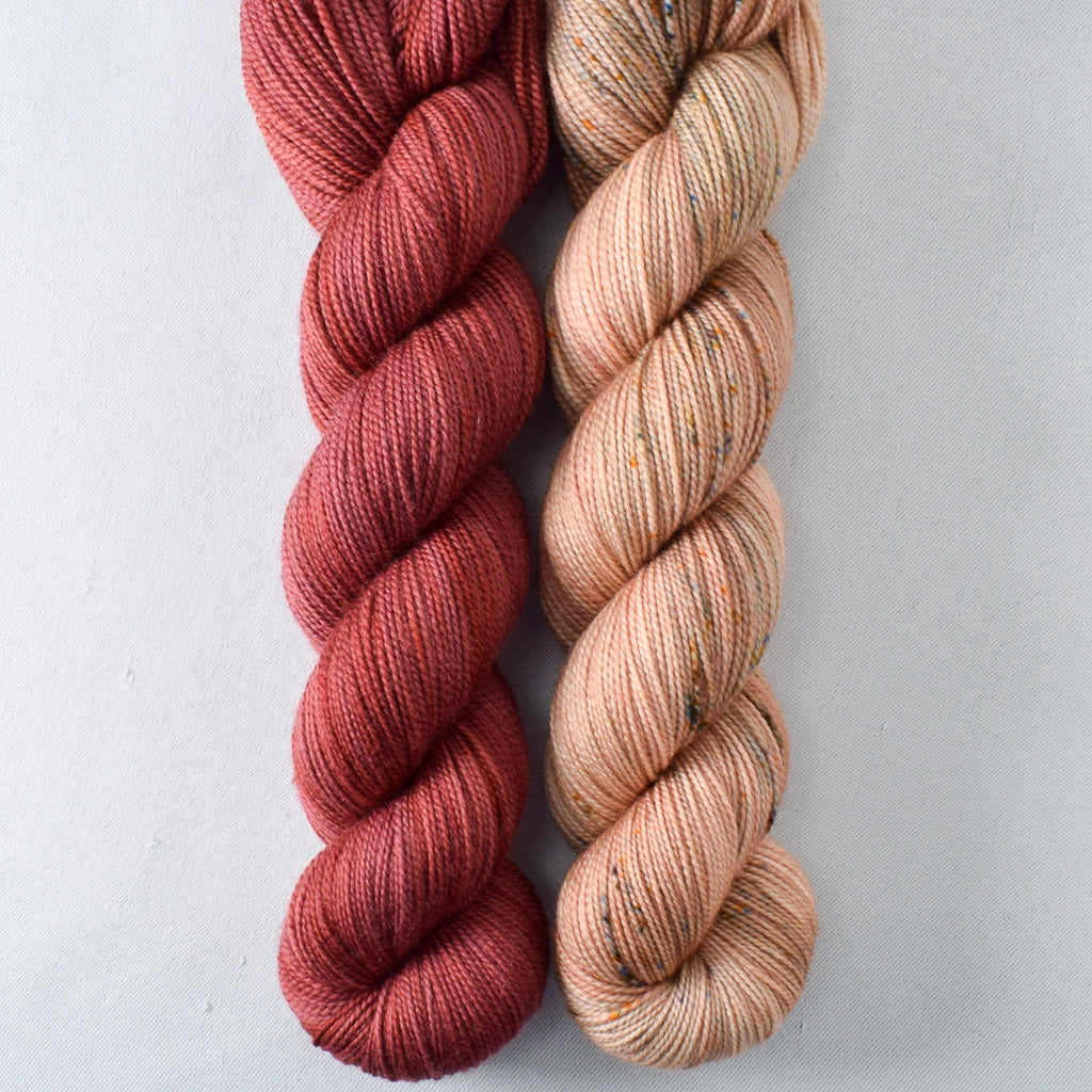 Corset, Rosy Finch - Miss Babs 2-Ply Duo