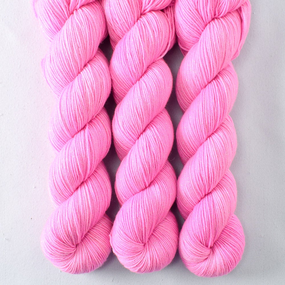 Cosmic Dust - Miss Babs Estrellita fingering weight superwash merino and Lurex yarn