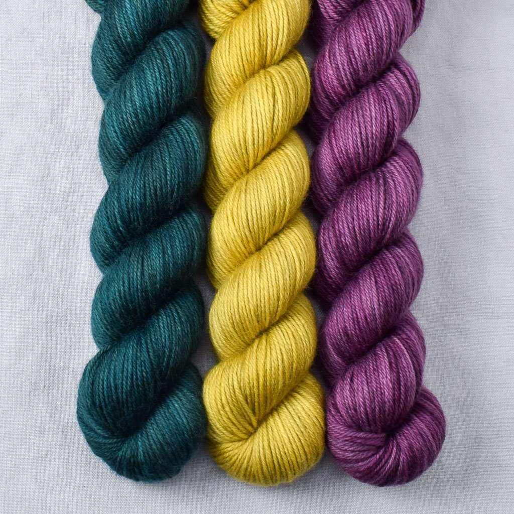 Cumin, Japanese Maple,Topaz - Miss Babs Yowza Mini Trio