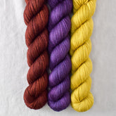Cumin, Lilacs, Russet - Miss Babs Yowza Mini Trio
