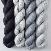 Daguerreotype, Ebony, Quicksilver, Slate - Miss Babs Yummy 2-Ply Quartet