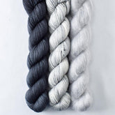 Daguerreotype, Pewter, Quicksilver - Miss Babs Pillowy Cowl Set