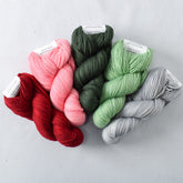 Dark Andromeda, Andean Flamingo, Dutch Iris 5, Butter Bean, Quicksilver - Miss Babs Gnome-Made Gifts Set