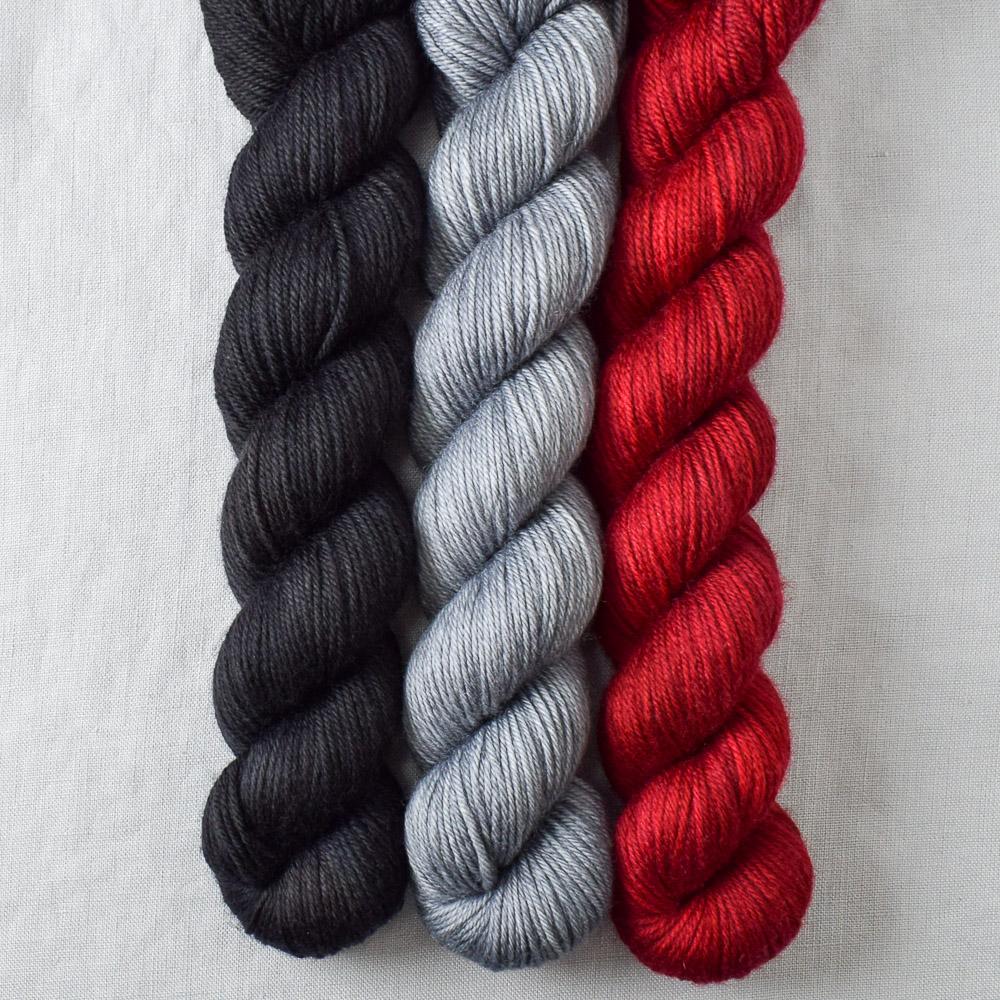 Dark Andromeda, Obsidian, Slate - Miss Babs Yowza Mini Trio