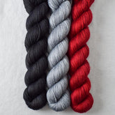 Dark Andromeda, Obsidian, Slate - Miss Babs Yowza Mini Trio