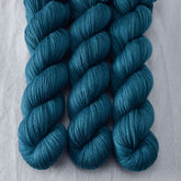 Dark Aquarius - Miss Babs Yummy 2-Ply superwash Merino wool yarn