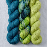 Dark Aquarius, Iantha, Shaken Not Stirred - Miss Babs Yummy 2-Ply Trio